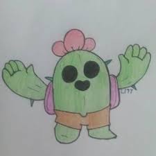 Spike Brawl Stars By Lazuli177 Sanat Desenler