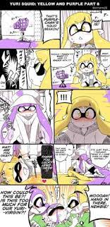 Yellow and purple part 8 like us on facebook! 65 Splatoon Yuri Ideas In 2021 Splatoon Splatoon Comics Yuri
