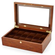 Classy Ash Wood Watch Box 12 Watches In Stock Warren Asher In 2021 Wood Watch Box Wooden Watch Box Ash Wood