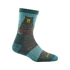 Darn Tough Socks Womens Bear Town Micro Crew Light Cushion