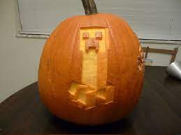 Image 81558 Minecraft Creeper Pumpkin Carving Pumpkin Carving Templates Craft Pumpkin Carving