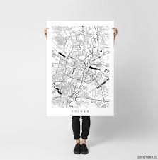 Z łatwością można przybliżać i oddalać widok. Poznan Mapa Poznania Plakat Na Prezent Plakaty Pakamera Pl