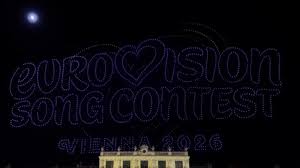 Tremila droni illuminano Vienna per i 70 anni dell’Eurovision Song Contest - video