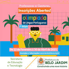 Mas em outros casos precisamos combinar as letras de determinada forma para representar um som. Professores E Alunos Da Rede Municipal Participarao Da 7Âª Edicao Da Olimpiada De Lingua Portuguesa Prefeitura De Belo Jardim