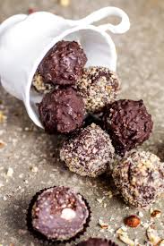 Healthy Homemade Ferrero Rocher Uk Health Blog Nadia S Healthy Kitchen Recipe Food Desserts Healthy Homemade