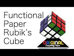 133 rubik cube free vectors on ai, svg, eps or cdr. Functional Paper Rubik S Cube Original Minecraft 11 Steps With Pictures Instructables