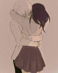Anime Couple Pics Gifs And Videos Purple and teal galaxy wallpaper, silhouette photo of man proposing to woman. anime couple pics gifs and videos