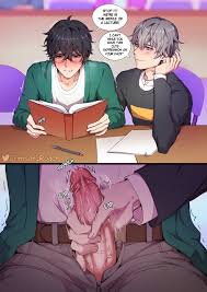 Rule 34 Dev - 2boys blush caelus_(honkai:_star_rail) crimson_roach dan_heng  exhibitionism handjob honkai:_star_rail male_only playful smirking  stealth_handjob teasing yaoi|8171820