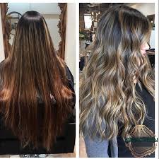Moisturizes & neutralizes orange/brassy tones for lightened brunette hair. Brunette To Blonde Balayage Before And After Novocom Top