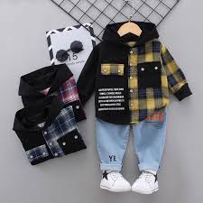 New Kids Clothes Baby Boys Costume Letter Tracksuit Tops Pants Childre –  Triple AAA Fashion Collection