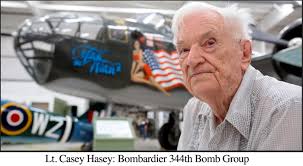 344th bomb group : Lt. Casey Hasey Remembers D-Day