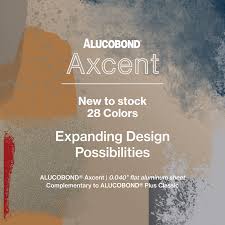 Alucobond Axcent Flat Stock Line Expanded With New Colors