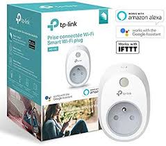 Tp Link Prise Connectee Wifi Compatible Avec Amazon Alexa Echo Et Echo Dot Google Assistant Et Ifttt Pour La Commande Voc Prise Connectee Domotique Amazone