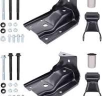 Amazon.com: NewYall Rear Left and Right Leaf Spring Hanger ...