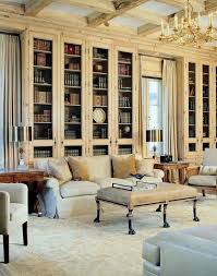 Classic White Home Library Design Home Library Design Classic House Home Libraries