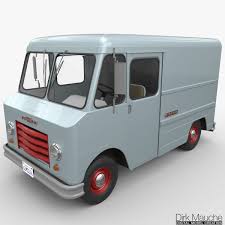 Caminhao A Pedal Truck Junior Magic Toys Chevrolet P10 Step Van 3d Obj Step Van Van Vintage Vans