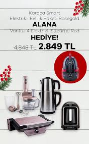 Karaca vantuz 4 red ( kirmizi )elektrik süpürgesi 899 w 2020 seri̇. Krc Com Tr Yilin Son Firsatlari Karaca Smart Elektrikli Evlilik Paketi Alana Vantuz Elektrikli Supurge Hediye Milled