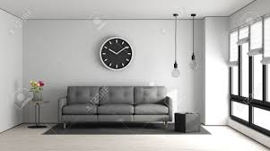 In terms of decorating your living room or your living room, it is very important create a vibrant and comfy area the place you may be surrounded by belongings you love. Minimalist Living Room With White Wall And Gray Sofa 3d Rendering Stock Photo Picture And Royalty Free Image Image 90571714