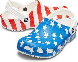 There are many here are some: Amazon Com Crocs Men S And Women S Classic American Flag Clog 4th Of July Clogs Mules Clogs