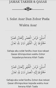 Maksud jamak ialah dihimpunkan, manakala maksud qasar ialah dipendekkan. Cerita Bulats Panduan Lengkap Solat Jamak Dan Qasar Ketika Kita Bermusafir