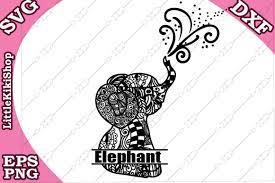 Free Free 54 Lotus Elephant Mandala Svg SVG PNG EPS DXF File