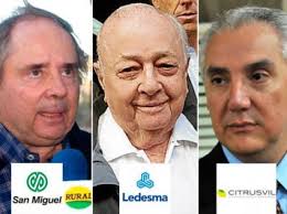 De Otero Monsegur a Blaquier, los dueños del limón ponen proa a EE.UU.