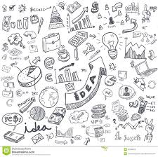 Hand Doodle Charts Stock Vector Illustration Of Icon 42359876