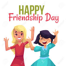 Cuerdas fue el ganador del goya® 2014 en la categoría de mejor cortometraje de animación españ. Diseno De Tarjeta De Felicitacion Feliz Dia De La Amistad Con Las Ninas Felices De Los Ninos Saltando De Emocion Ilustraciones De Vectores De Dibujos Animados Aislado Sobre Fondo Blanco Ninos Felices