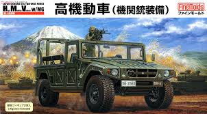 JGSDF HMV wGun & 2 figures (Plastic model) - HobbySearch Military Model  Store