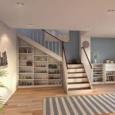 Schuhschrank Unter Der Treppe Schrank Unter Treppe Regal Schrage Treppen Regal