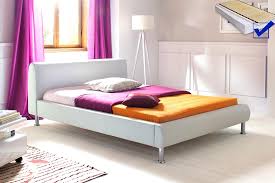 Bett vega futonbett in sonoma eiche weiss mit rollrost bett 140x200 mit matratze und lattenrost. Polsterbett Mirco 140x200 Weiss Kunstleder Rost Matratze Singlebett Expendio