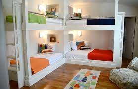 The wonderful family that is buying our house and patiently waiting for us to finish our new house, has adorable twin girls. 50 Modern Bunk Bed Ideas For Small Bedrooms Bunk Bed Designs Corner Bunk Beds Bunk Beds With Stairs
