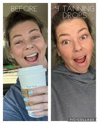 Tanning drops for a beautiful glow