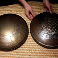 Guda Drum Mini Freezbee Vs Guda Drum Mini Overtone Gudadrum Handpan Gubarevdrum Hand Drum Drums