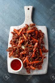 Chinese take away crispy chilli beef, 8 % carbs, 24 % protein do n't the. Crispy Shredded Beef With Carrots And Sweet Chilli Sauce On White Wooden Board Chinese Takeaway Food Stock Photo Picture And Royalty Free Image Image 119118871