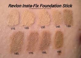 Revlon Insta Fix Foundation Stick Review Swatches Of