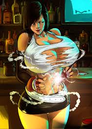 Tifas Breast Expansion Materia by expansion-fan-comics | Body Inflation |  Know Your Meme