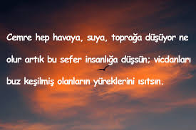 Cemre Ile Ilgili Sozler Guzel Soz Kiyamet