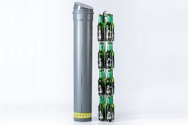 The cpu heat sink is cut out of a liquid cooling kit and discarded. Biersafe Underground Beer Cooler
