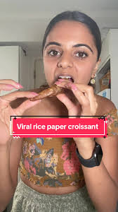 Vegan Rice Paper Croissant