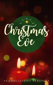 Christmas Eve Candlelight Service Bulletin Christmas Bulletins