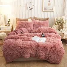Best reviews guide analyzes and compares all fur comforters of 2021. Amazon Com Xege Plush Shaggy Duvet Cover Set Luxury Ultra Soft Crystal Velvet Bedding Sets 3 Pieces 1 Faux Fu Fluffy Blankets Velvet Bedding Sets Bedding Sets
