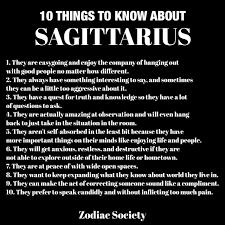 Zodiacsociety 10 Things To Know About Sagittarius Zodiacsociety Sagittarius Quotes Capricorn Sagittarius