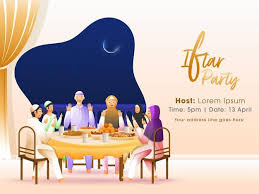 Use dinner time and all other times of eating to recall god's. Premium Vector Muslim Man And Woman Praying Before Food On The Occasion Of Iftar Party