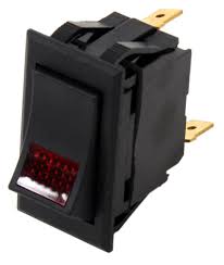 In addition, the mounting installation instructions with wiring instructions & diagram. Universal Design Rocker Switch Spst On Off 12 Volt 20 Amp 3 Blade Red Pilot Light Pollak Accessories And Parts Pk34360
