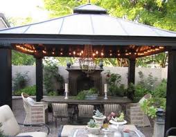 Anythingology My Outdoor Dining Room Backyard Gazebo Patio Gazebo Outdoor Dining Room