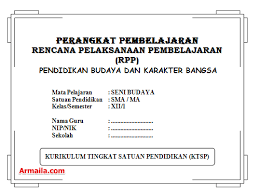 Kumpulan rpp kurikulum 2013 dan ktsp. Download Rpp Ktsp Seni Budaya Kelas Xii Sma
