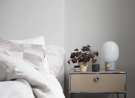 Organize any room of your home with chic modular storage. The Modern Functional Bedroom A Smart Bedside Table By Usm Ad