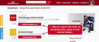 Mango, 2007 yılından beri belirli mağazalarında mango man adlı bir erkek koleksiyonu da sunmaktadır. Gecerli Mango Indirim Kodu 10 Nisan 2021