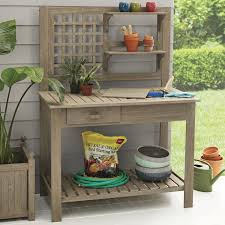 Potting epoxy systems feature outstanding electrical insulation properties. Better Homes Gardens Camrose Farmhouse Outdoor Gray Color Potting Bench Walmart Com Walmart Com